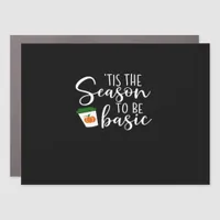 Tis Season To Engaged Engagement Announcement Car Magnet