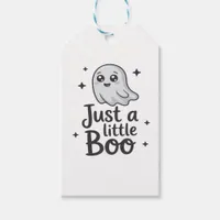 Just Little Boo Funny Design Gift Tags
