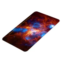 Tarantula Nebula Galaxy Brown Blue Magnet