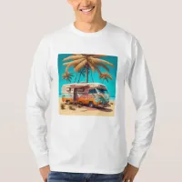 Retro RV and Palm Trees T-Shirt