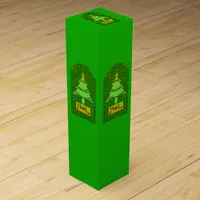 Celtic Christmas Tree Wine Box