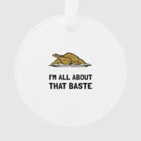 All About That Baste Fitted Modern Style Ornament