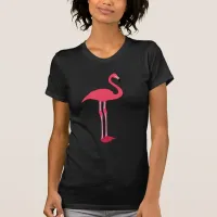 Pink Flamingo Women's Dark Colored T-Shirt