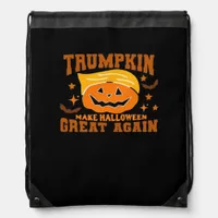 Trumpkin Make Halloween Great Again – Spooky Polit Drawstring Bag