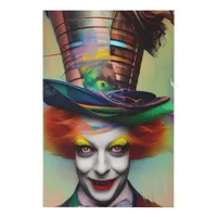 He's Mad Faux Canvas Print