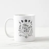 Academia Moon Witchy Goblincore Aesthetic Frog Coffee Mug
