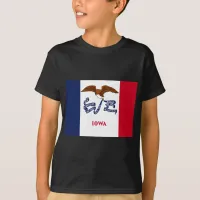 State Flag of Iowa T-Shirt