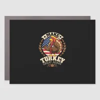 Make Turkey Great Again Funny Thanksgiving Trumpki Car Magnet
