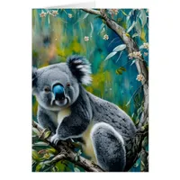 Koala Blank Inside Greeting Card