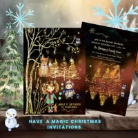 Make it December to remember Foil Invitation