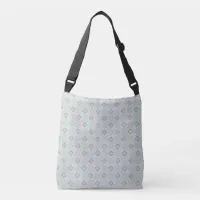 Seamless Seashell Pattern Crossbody Bag