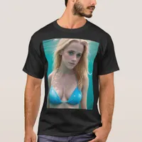 Blonde in a Bikini Underwater T-Shirt