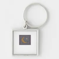 Whimsigoth Moon Classic Keychain
