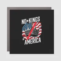 No Kings In America Court Ruling Protest Save Car Magnet