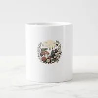 Aesthetic Goblincore And Cottagecore Mushroom Drea Giant Coffee Mug