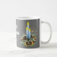 Candles Cookies Whimsical Magical Snow Xmas   Coffee Mug