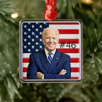 Joe Biden 46th President  Keepsake Souvenir 2020 Metal Ornament