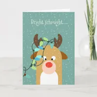 Funny Reindeer Woes ID586 Card