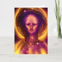 Powerful Star Woman All Occasions Card