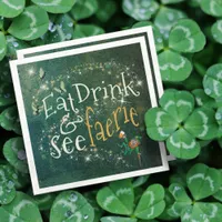 Eat, Drink & See Faerie ID637 Napkins