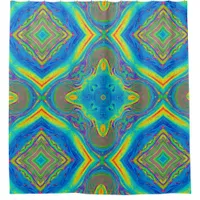 Colorful Unique Abstract Shower Curtain