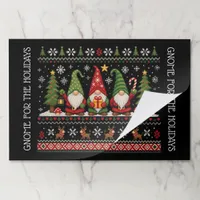 Funny Colorful Pixelated Gnome for the Holidays Paper Pad
