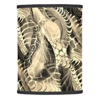 Contemporary Abstract Eclectic Watercolor Artwork Lamp Shade