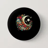 Aesthetic Goblincore Cottagecore Mushroom Funny Ar Button