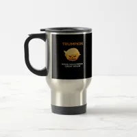Halloween Trumpkin V4 Travel Mug