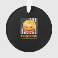 Trumpkin Make Halloween Great Again President  Pum Ornament