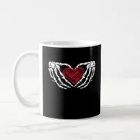 Skeleton Hands With Heart Classic Coffee Mug