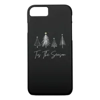Tis The Season Christmas Retro Classic iPhone 8/7 Case