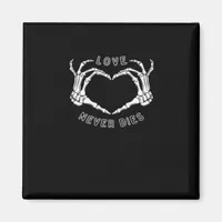 Skeleton Heart Hands Funny Classic Style Magnet