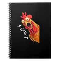 F-Caw-F-Chicken Classic Vintage Graphic Notebook