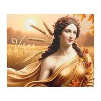 Virgo | Greek Goddess Of Demeter Metal Print