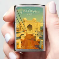 Iconic Taj Mahal Houseboat in Sausalito California Zippo Lighter