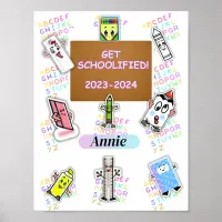 School days Print, Value Poster Paper (Matte)