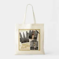 Merry Christmas from the Rockefeller Plaza in NYC Tote Bag