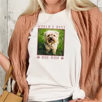 World's Best Dog Mom Pet Photo
