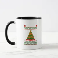 Tis The Season To Vegan Christmas Pajama X-Mas Veg Mug