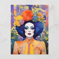 Gorgeous Drag Queen Postcard