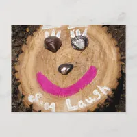 Laugh Postcard