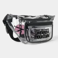 Motivational Today the Steps Tomorrow the Mountain Clear Fanny Pack