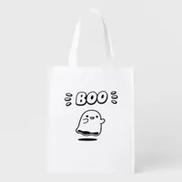 Little Boo Minimal Style Grocery Bag