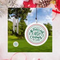 Red and Green Baby's First Christmas | Wind Chime