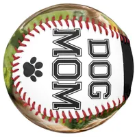 Dog Mom Mother's Day Pet Photos Monogrammed Softball