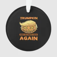 Trumpkin Make Halloween Great Again Funny Classic Ornament