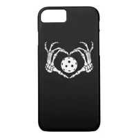 Halloween Pickle Skeleton Heart Hands Fun Design iPhone 8/7 Case