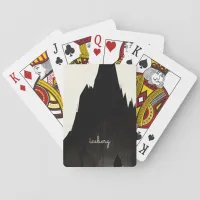 Dark Iceberg Poker Cards