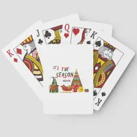 Its The Season Again Christmas Gnome Poker Cards